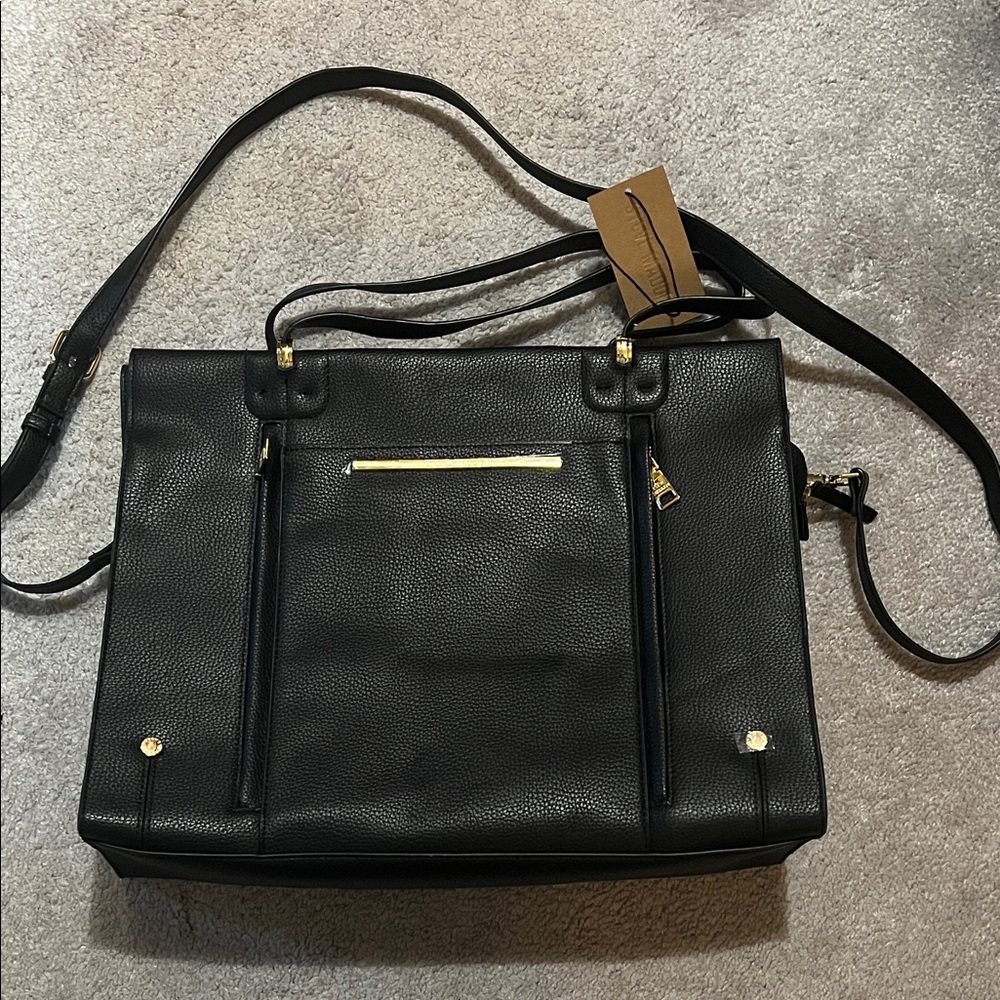 Steve Madden Black Tote Bag